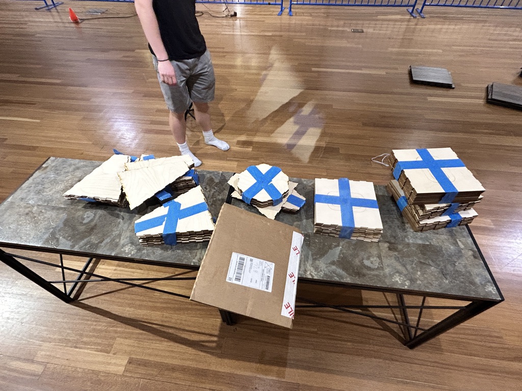 Rube Goldberg Combo Lock