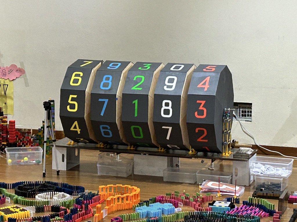 Rube Goldberg Combo Lock