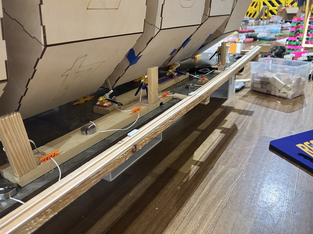 Rube Goldberg Combo Lock