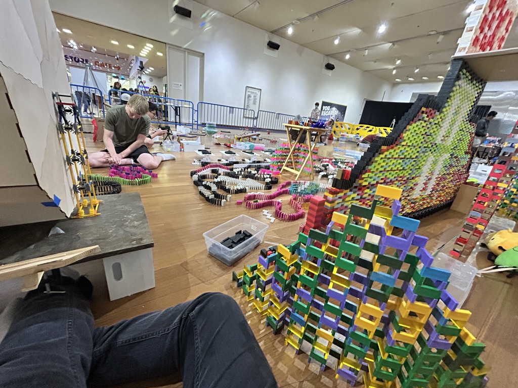 Rube Goldberg Combo Lock