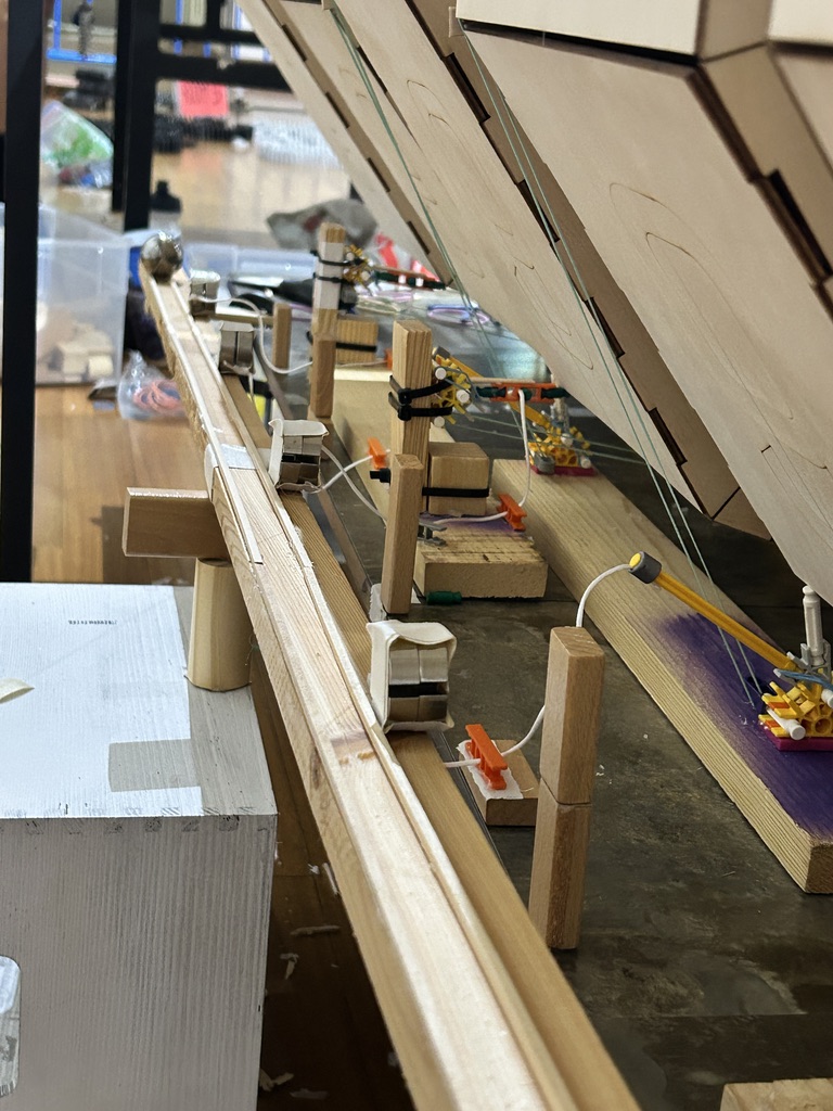 Rube Goldberg Combo Lock