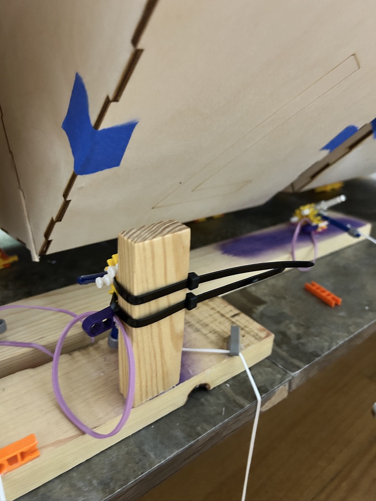 Rube Goldberg Combo Lock