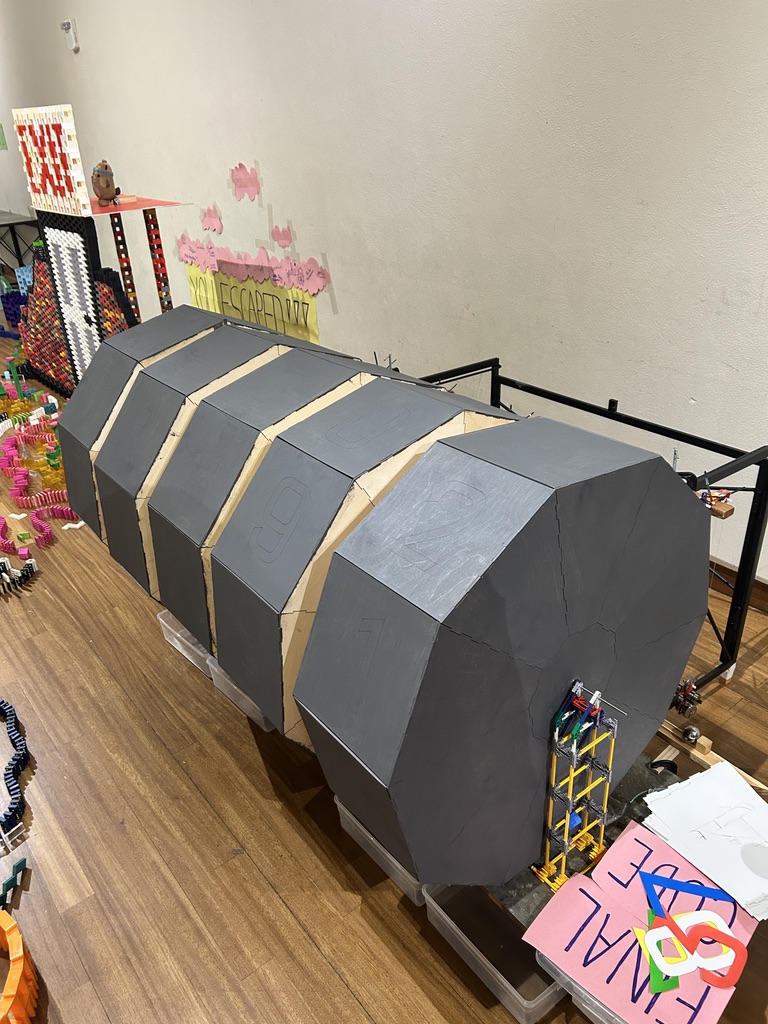 Rube Goldberg Combo Lock