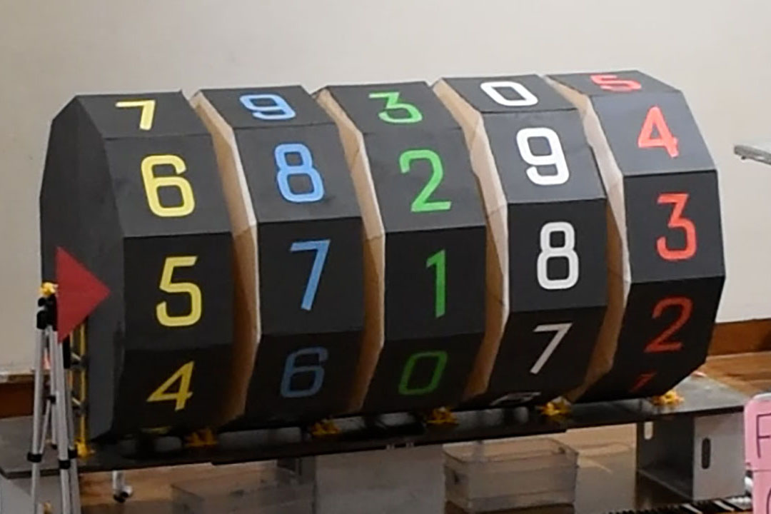 Rube Goldberg Combo Lock